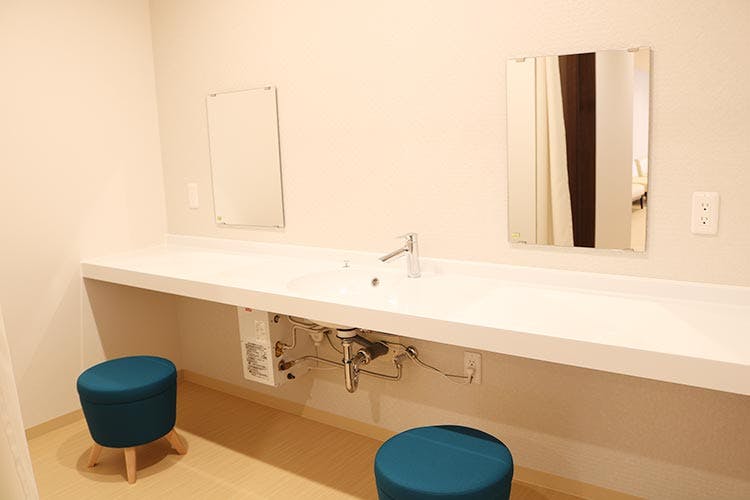 中央林間みき皮ふ科クリニックパウダールーム