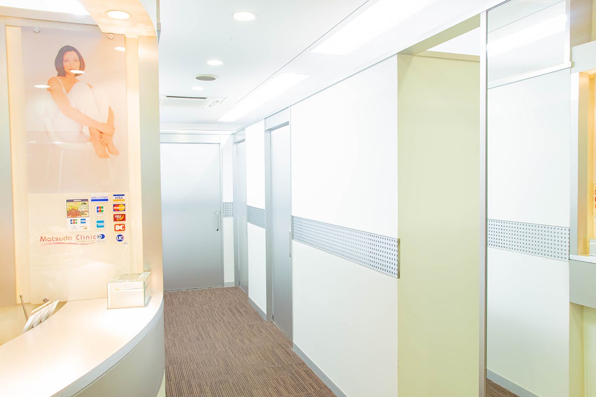 松田クリニック廊下