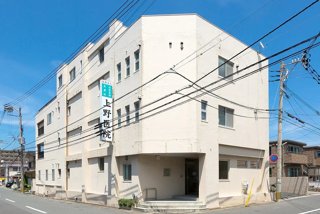 泌尿器科皮膚科上野医院外観