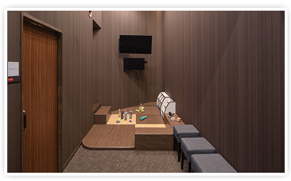 しものせき皮ふ科クリニックキッズスペース