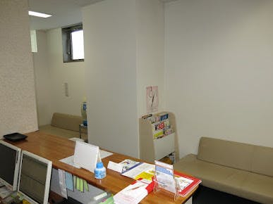 北千住クリニック受付 待合室