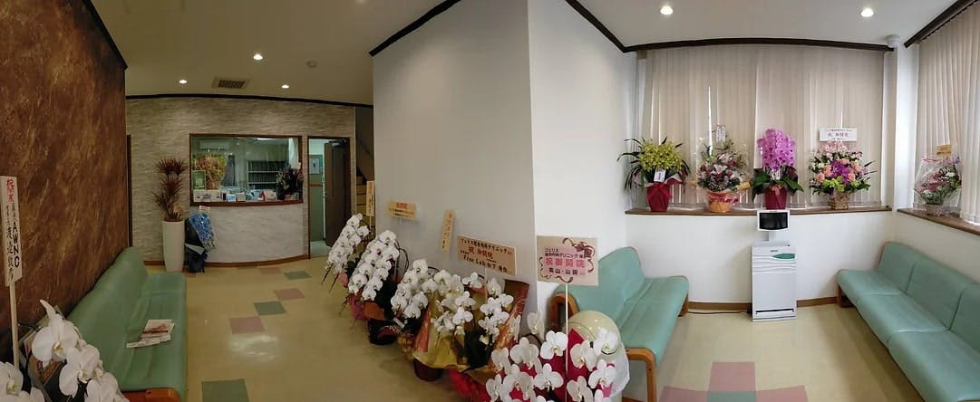 フェリス総合内科クリニック受付待合室