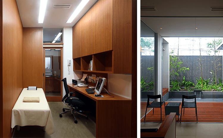 あい皮膚科クリニック診察室