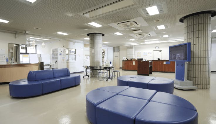 名取中央クリニック待合室