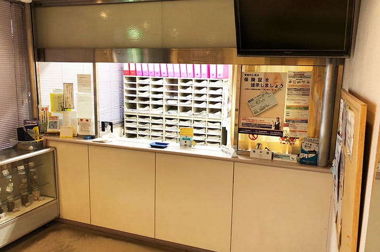 三田皮フ科クリニック受付