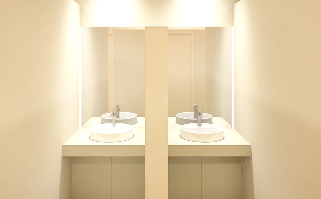 KOBE皮膚科クリニック 福岡天神院洗面所