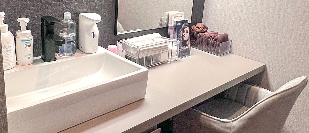 アートメイクギャラリー 銀座パウダールーム