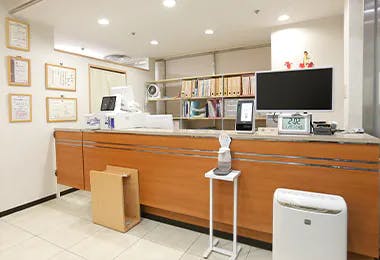 岡島内科クリニック受付