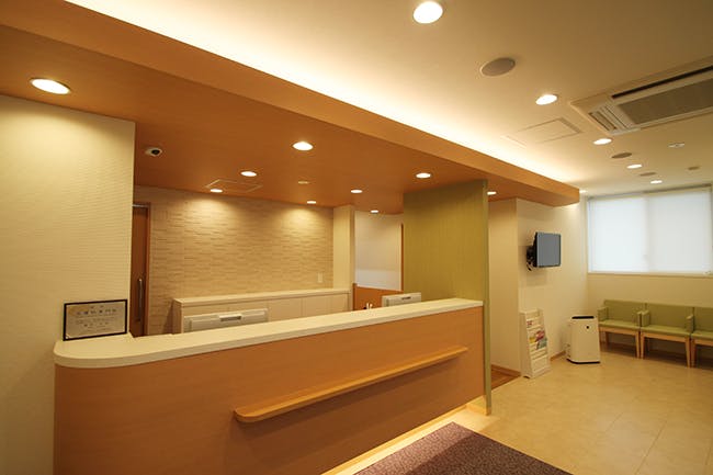 世田谷そのだ皮膚科受付