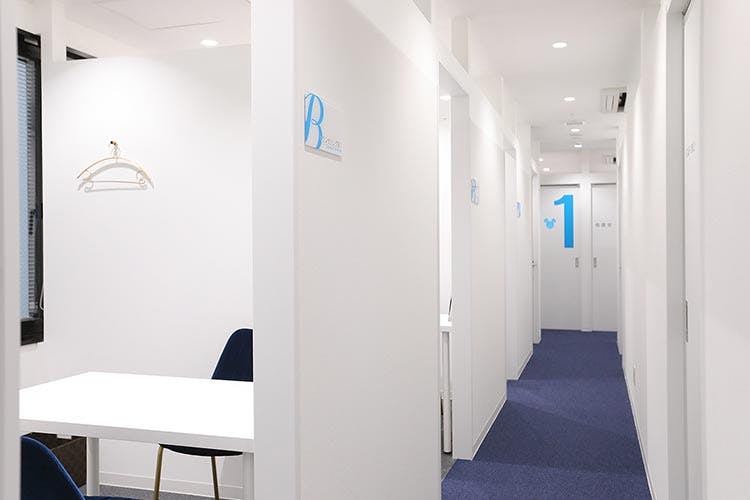 ブライト医療脱毛クリニック 上本町院(BRIGHT CLINIC)カウンセリング室