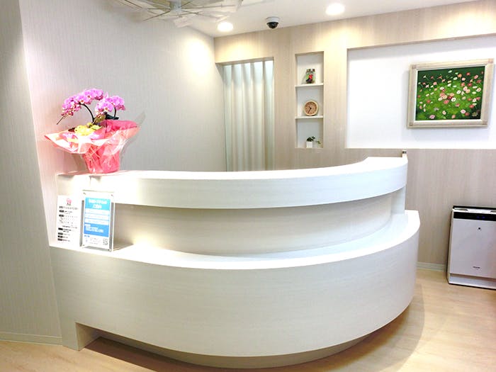 巣鴨さくらなみき皮膚科受付