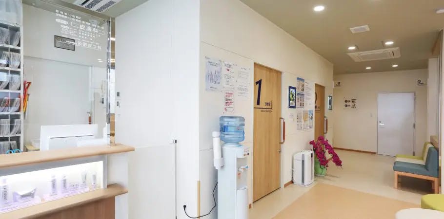 浜野皮フ科受付