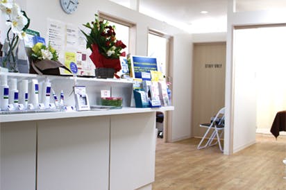 新田皮膚科形成外科診察室受付