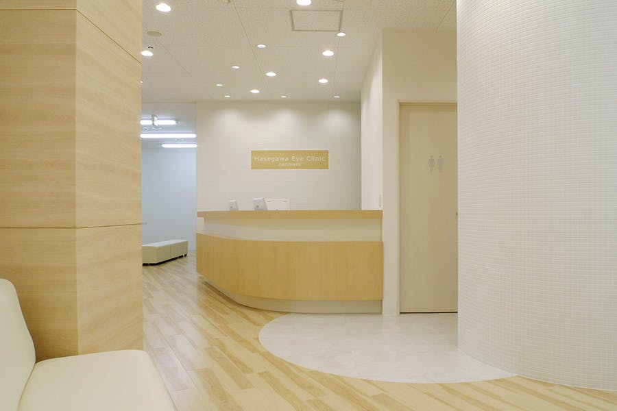 はせがわ眼科待合室