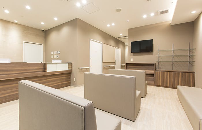 中川皮膚科クリニック待合室