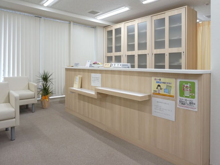 小金井婦人科クリニック受付