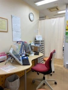 お肌のクリニック診察室