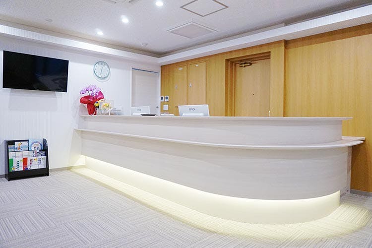 こまごめ内科・循環器内科クリニック受付