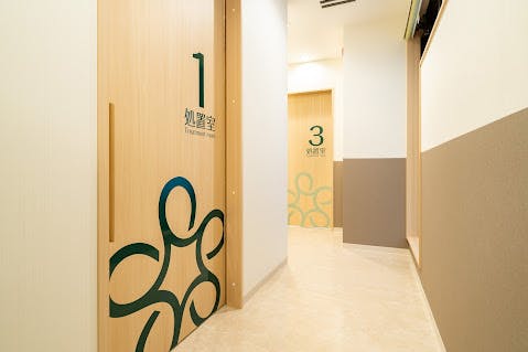 阿佐ヶ谷駅前パール皮膚科廊下