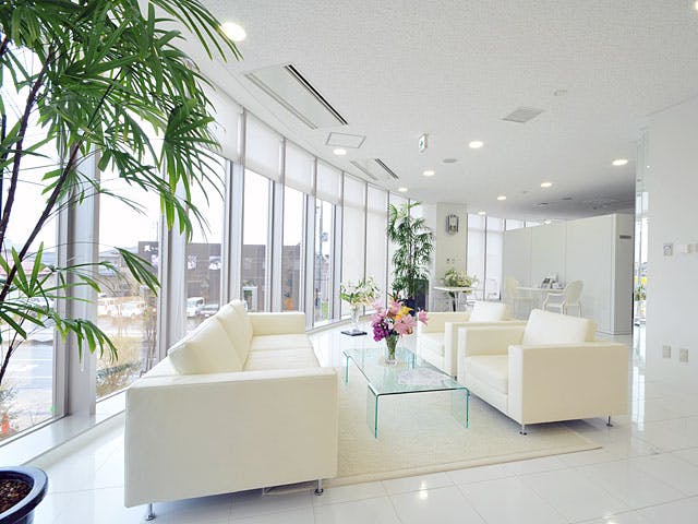 美咲メディカルコア待合室