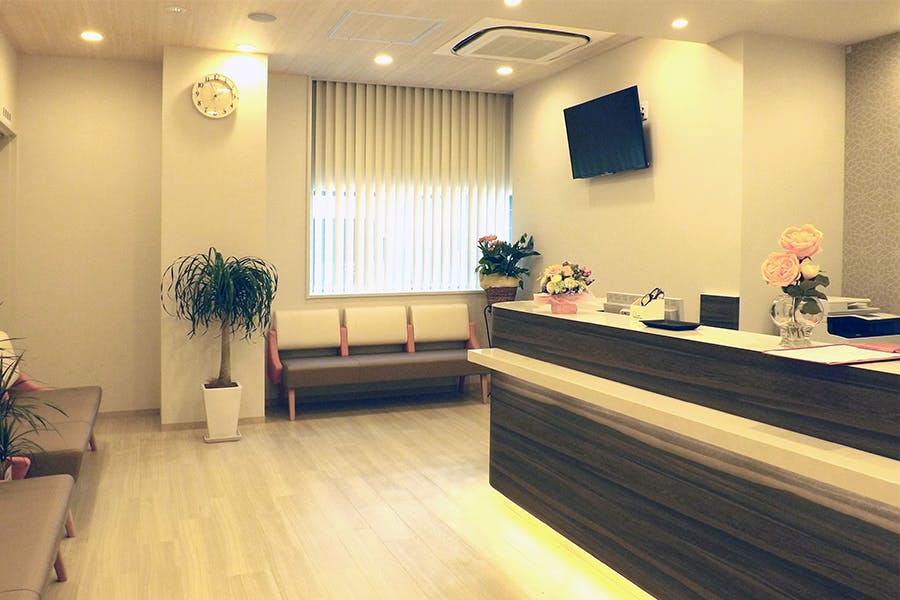 江戸通りおだ内科・皮フ科受付