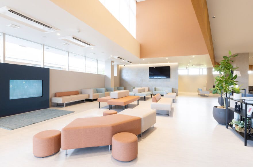 大城皮フ科クリニック大口本院待合室