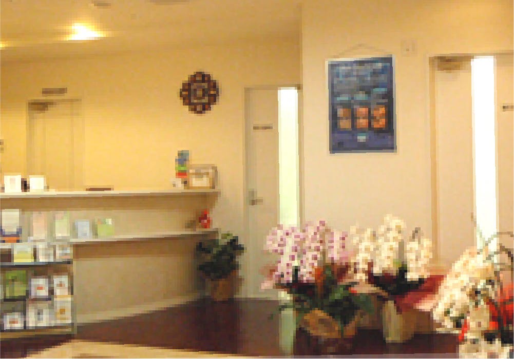 ちば皮ふ科・形成外科受付