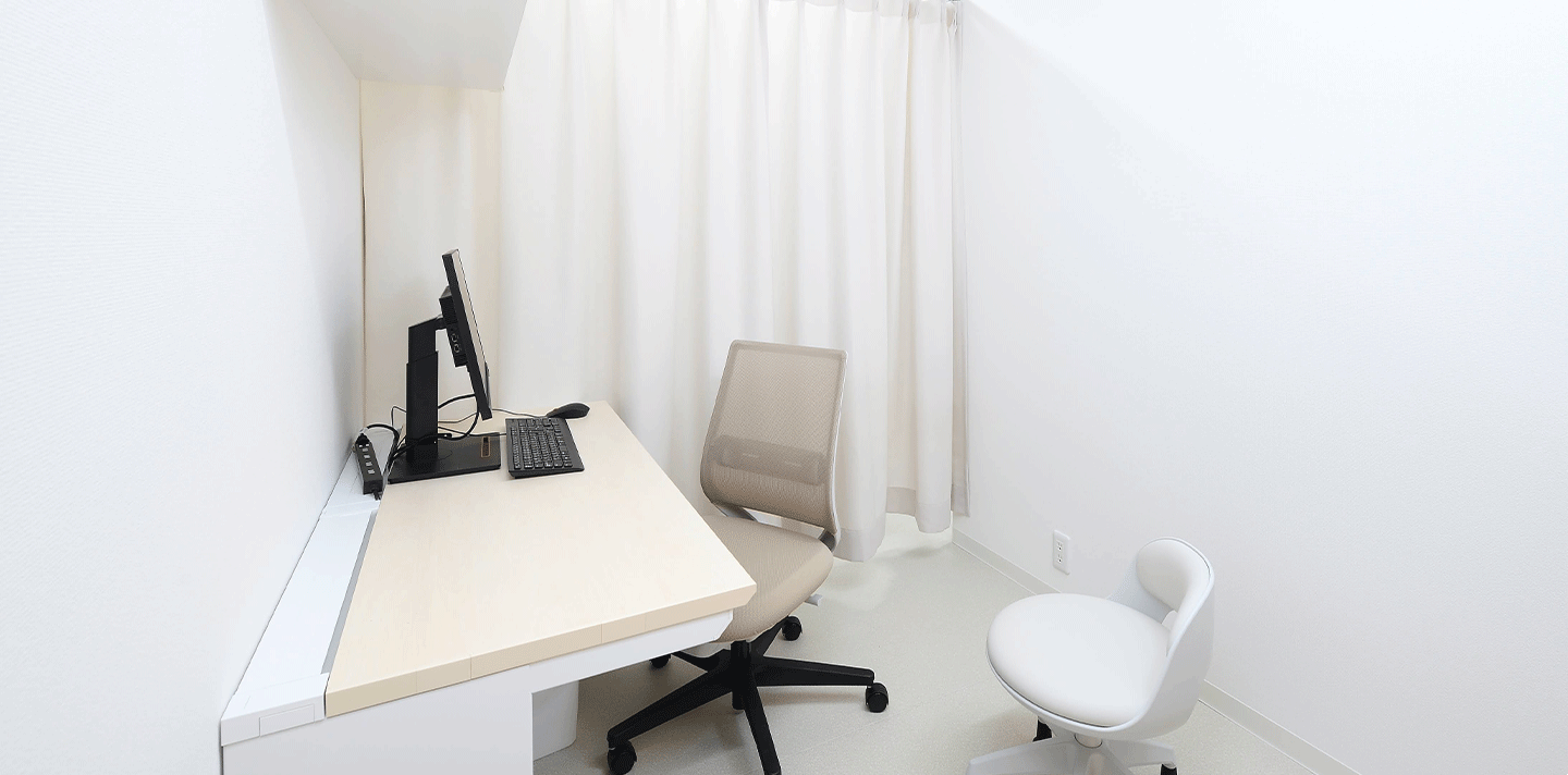 いがらし皮膚科東五反田診察室