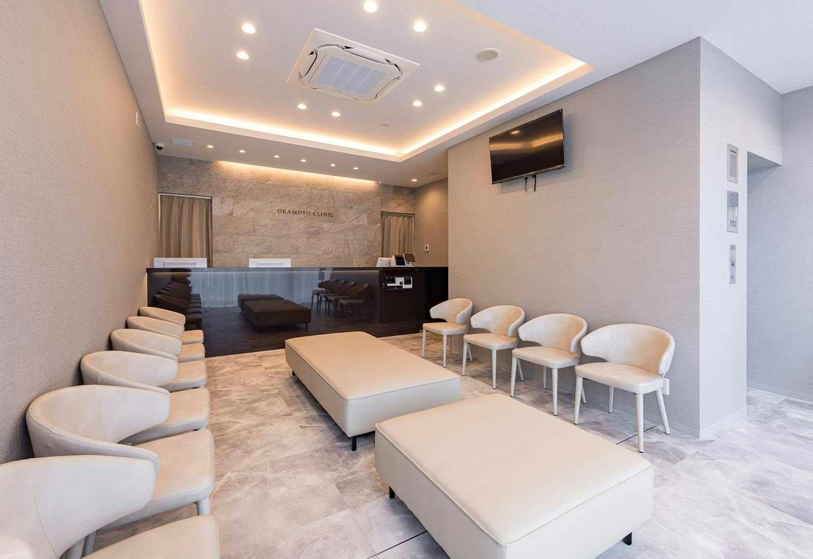岡本医院待合室