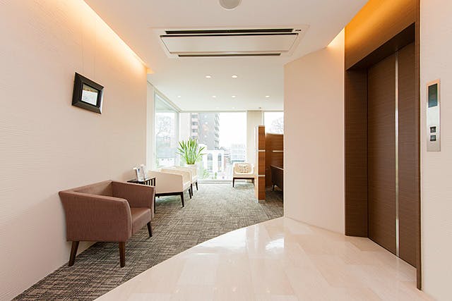 高崎メディカルクリニック待合室