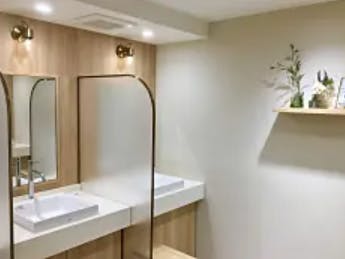 あおばクリニック 柏院洗面所