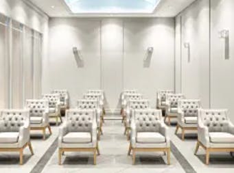 あおばクリニック 神戸三宮院待合室