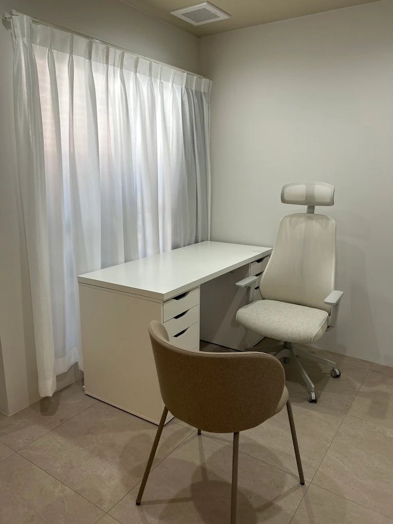 イヴジュクリニック 表参道(YVESJU CLINIC)カウンセリングルーム