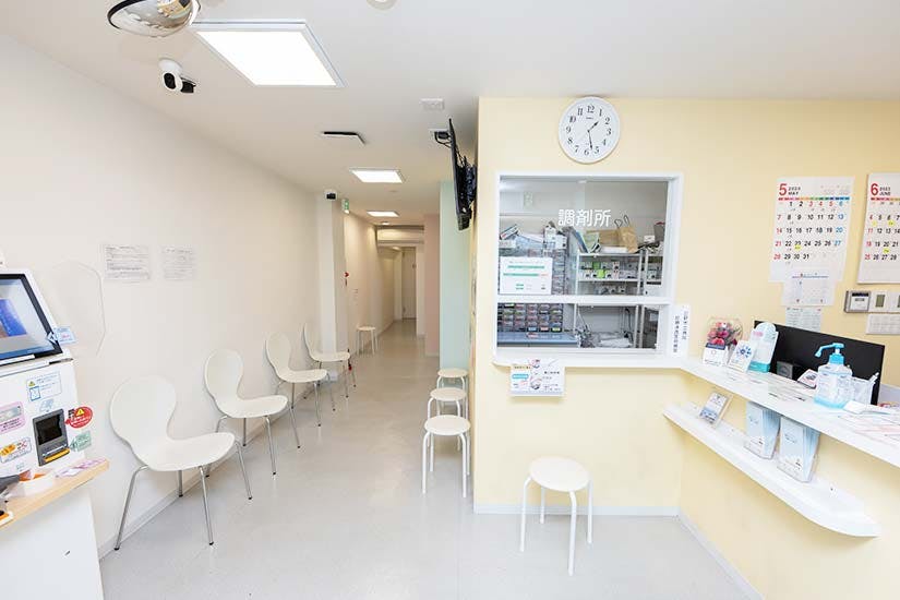 街のクリニック日野・八王子待合室