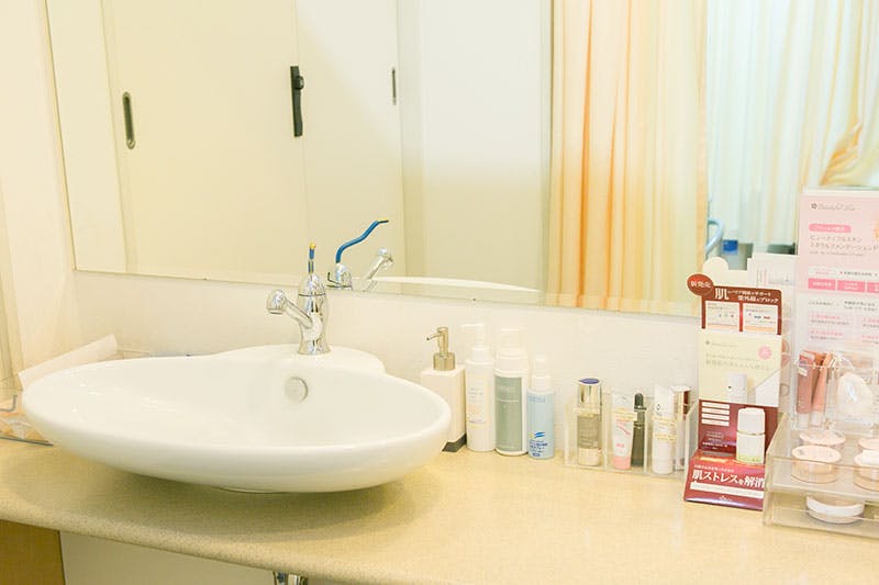 皮フ科・形成外科おおたクリニック化粧室