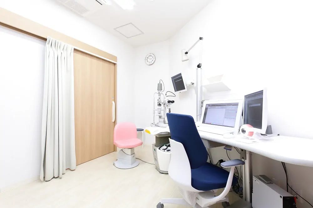 衣笠あさかわ眼科診察室