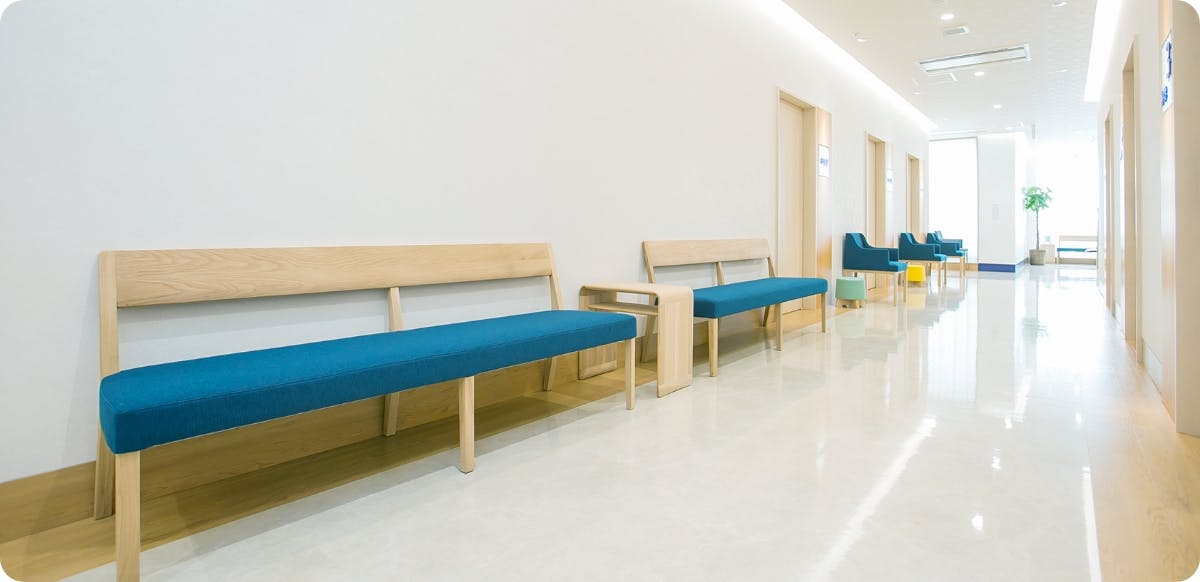 カオリ内科・糖尿病クリニック待合室