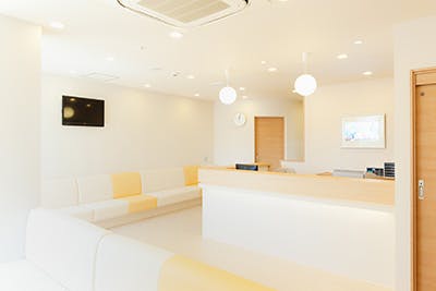 かしのき皮膚科受付