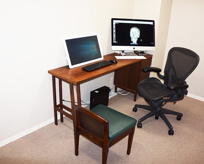 南平台緒方クリニック診察室