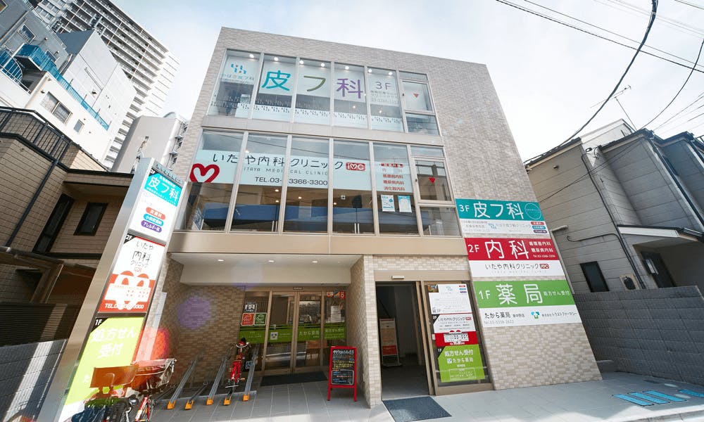 やはぎ皮フ科クリニック外観