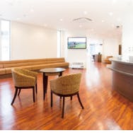 メディカルエステてぃーら受付 待合室