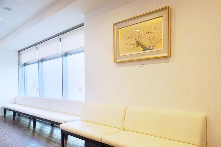 はなしま泌尿器科クリニック待合室