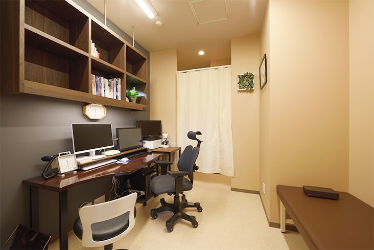 恋ヶ窪内科クリニック診察室