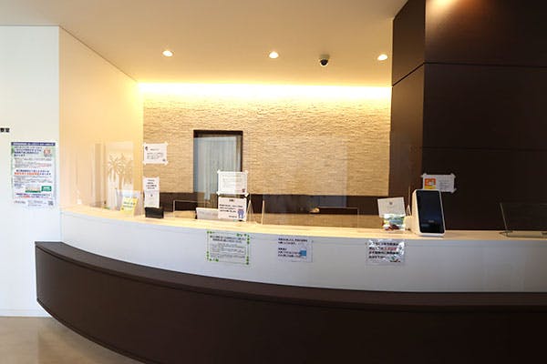 あらき皮フ科受付