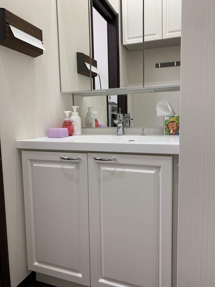 木根淵医院パウダールーム