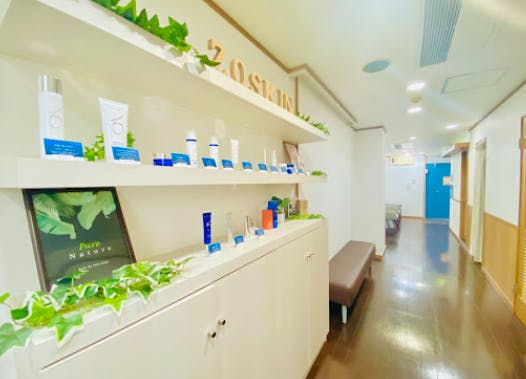 ヘアケアクリニック 福岡院コスメコーナー