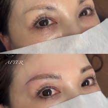 【女性・眉】医療アートメイク_before_aftar