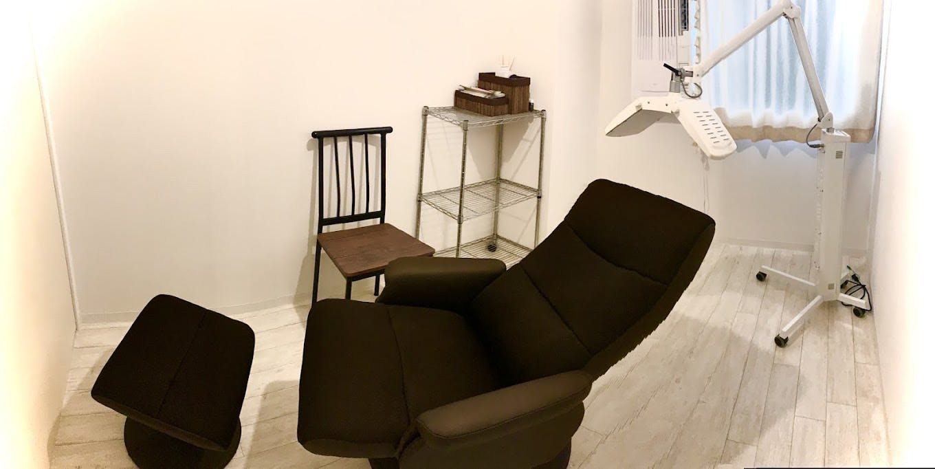 薄毛治療センターゆり髪処置室