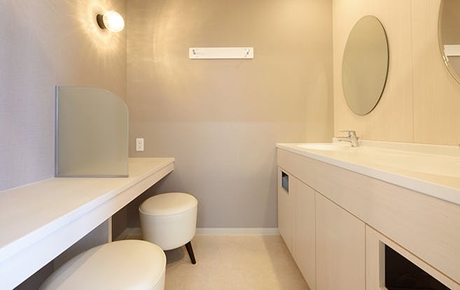 森の宮皮フ科クリニックパウダールーム