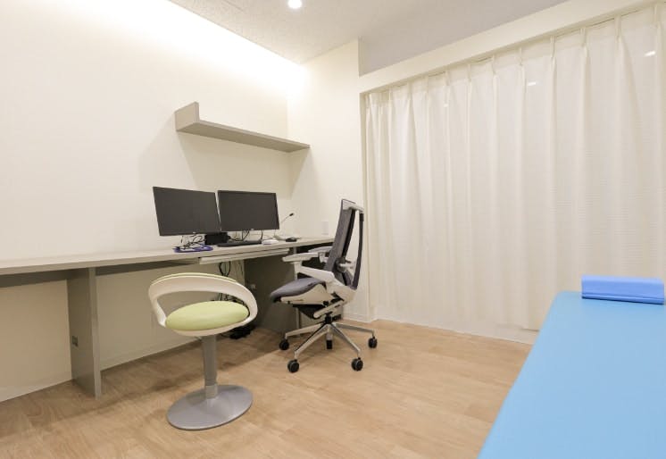 ふくしま木もれ日クリニック診察室